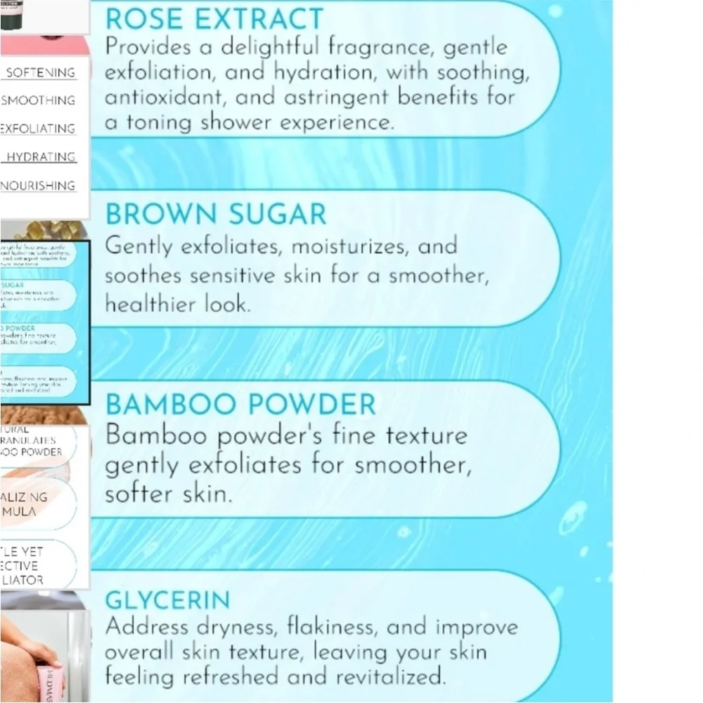 Mudmasky Velvety Glow Body Scrub - new and sealed 6.0 Fl oz
